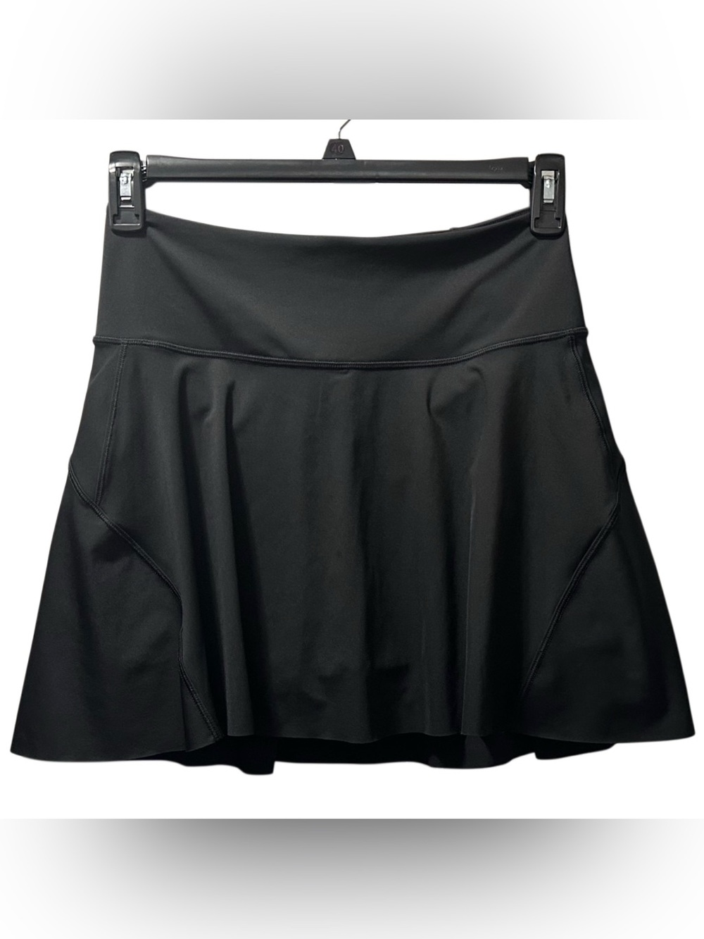 Athleta Ace Tennis Skort 15.5 Black Athletic Golf Skirt Skort Small